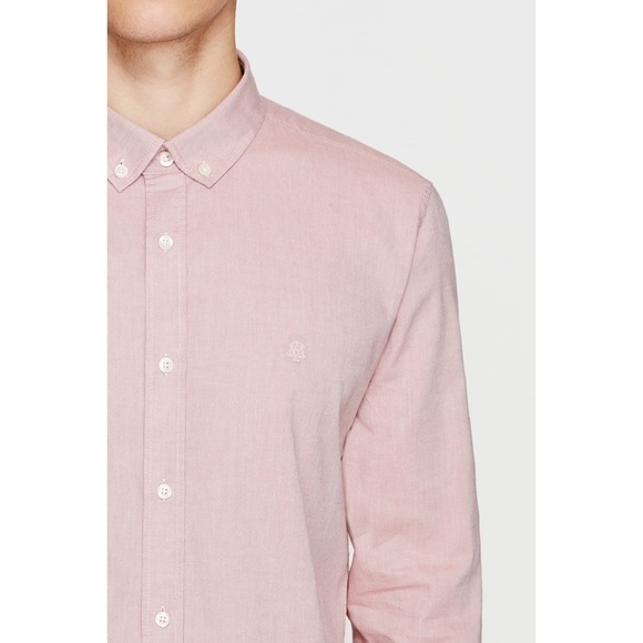 Mavi Fitted Logo LS Oxford Shirt - Picture 2 of 7